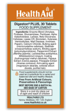 Digeston Plus Rich in Enzymes 30 Tablets