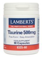 Taurine 60 capsules 500 mg