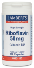 Riboflavin 100 Capsules 50 mg