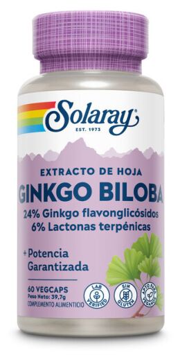 Ginkgo Biloba 60 mg 60 Capsules