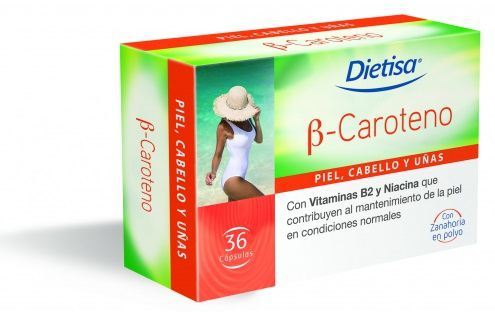 Beta-carotene capsules