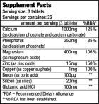 Calcium+ Magnesium &amp; Zinc 100 Tablets