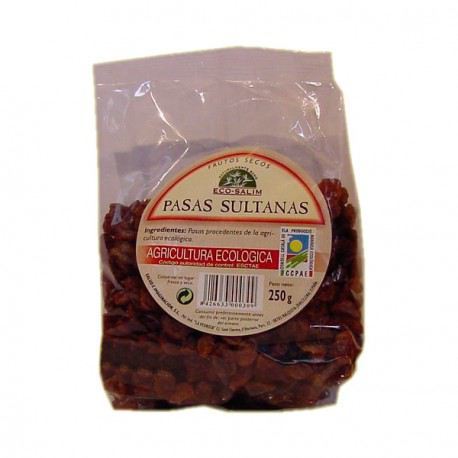 Sultanas Eco Raisins 250 gr