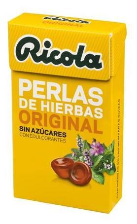 Caramelo Perlas Hierbas Sin Azúcar