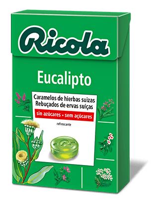 Caramelo Eucalipto Caja Sin Az&uacute;car