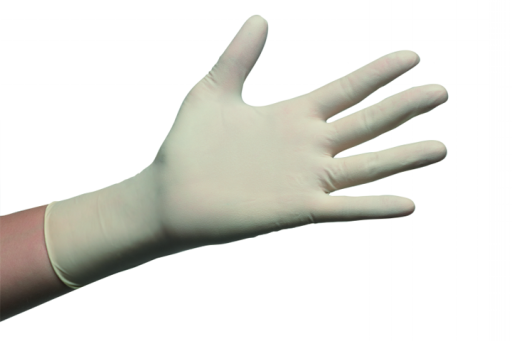 Romed Latex Glove Sterile Powder No 100U Tube M