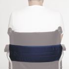 Abdominal belt for chair