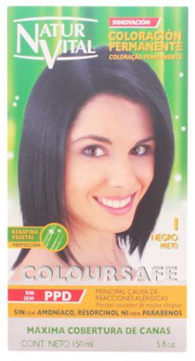 Coloursafe Dye Permanent 1-Black 150 ml