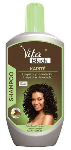 Shampoo Vitablack cleannes & hydration with shea butter salt-free 400 ml
