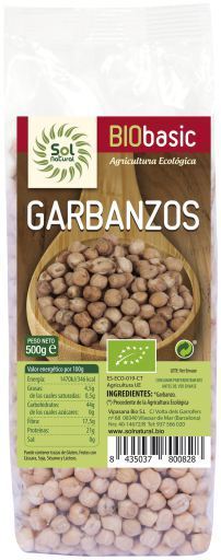 Bio 500 gr Chickpeas