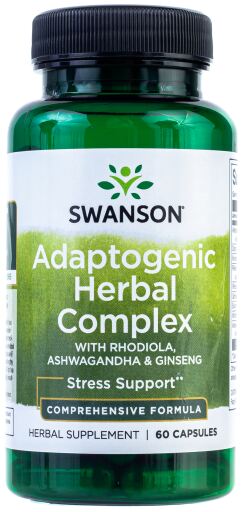 Rhodiola Ashwagandha Ginseng Complex 60 Capsules