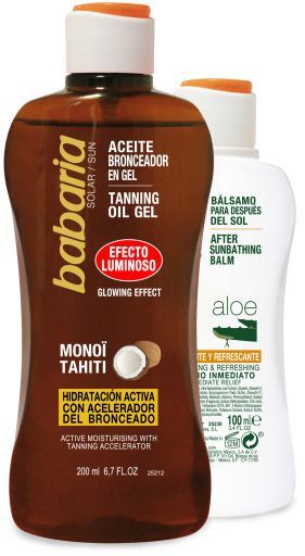 Solar Oil Bronzing Gel Shining + After sun