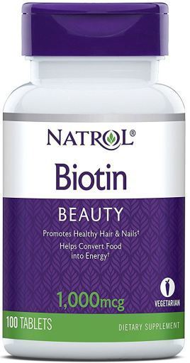 Biotin 1000 mcg 100 Tablets