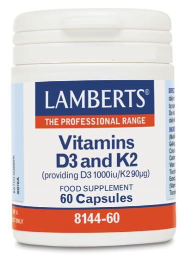 Vitamin D3 1000 IU and K2 90 60 Capsules