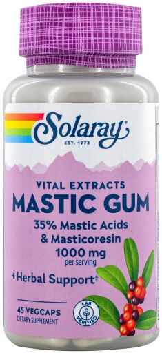 Mastic Gum 500 mg 45 Vegetable Capsules