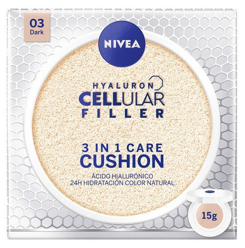 Hyaluronic Acid Powder 3 In 1 Care Cushion 03 dark 15 gr