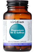 Magnesium, B6 and Saffron 60 Vegetarian Capsules