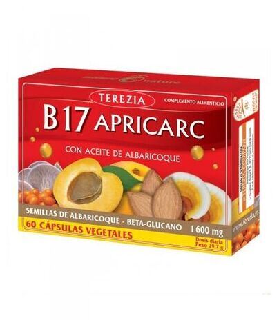 B17 Apricarc with Apricot Oil 60 Vegetable Capsules