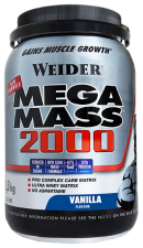 Mega Mass 2000 Vanilla flavor 1 5 kg