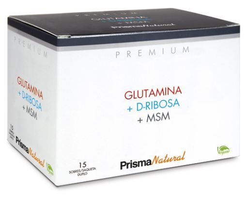 Premium Glutamine with D-Ribose and Msm 15 sachets