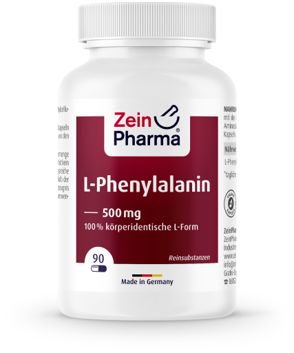 L-Phenylalanine 500mg 90 Capsules