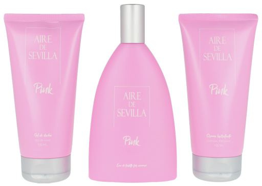 Pack Pink Eau de Toilette Spray 150 ml + 2 Pieces