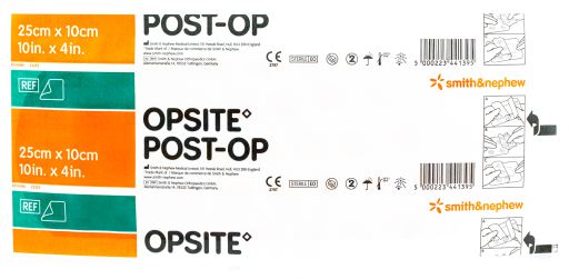 Opsite Post-op dressing 25x10 cm 1 Unit
