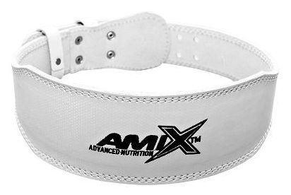 White Leather Sports Belt