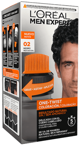 Men Expert One Twist Coloring for Gray Hair 50 ml
