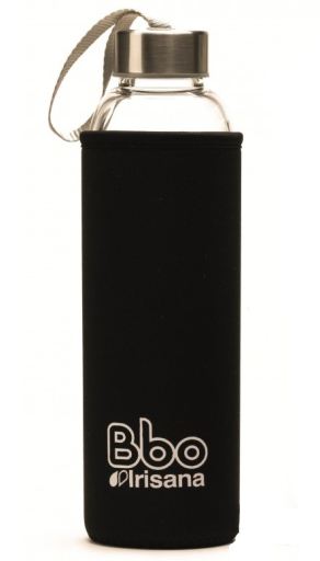 Bbo Borosilicate Bottle with Black Neoprene 550 ml