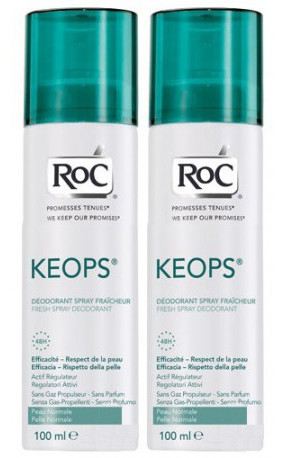 Kops Fresh Spray Deodorant 2 x 100 ml