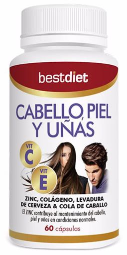 Bestdiet Hair Skin and Nails 60 Capsules