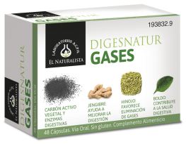 Digesnatur Gases 650 mg x 48 Capsules