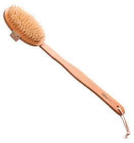 Natural Fiber Wood Bath Brush