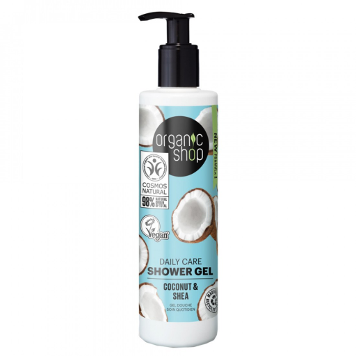 Organic Shop Shower Gel for Daily Care Coco & Karit&eacute; 280 ml