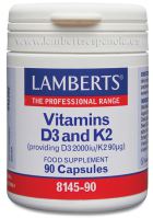 Vitamin D3 2000 IU and K2 90 µg