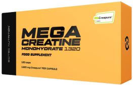 Mega Creatine Monohydrate 1320 120 Capsules