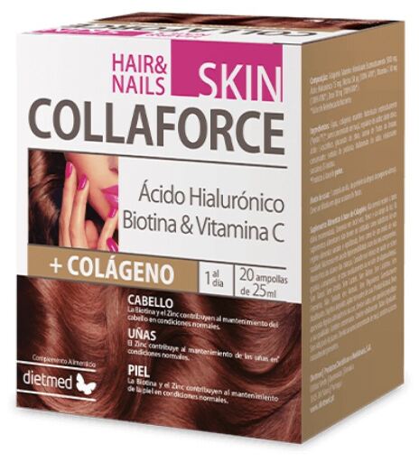 Dietmed Collaforce Skin Hair & Nails 20 Ampoules