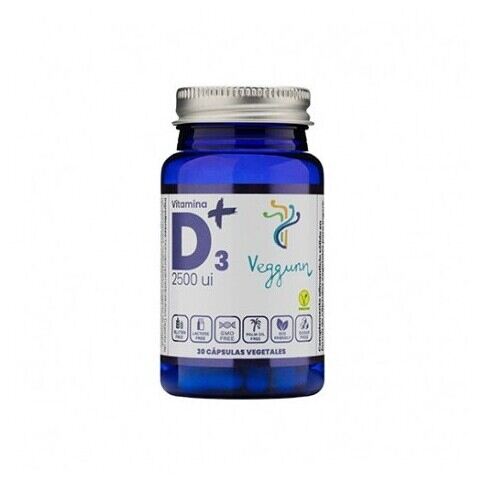 Veggunn Vitamin D3 2500ui 30 Capsules