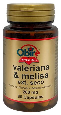 Valerian + Melissa 200 mg 60 Capsules