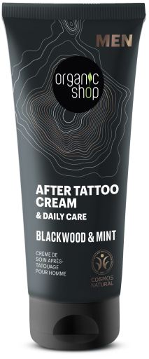 Organic Shop Aftercare Tattoo Cream Blackwood & Mint 75 ml