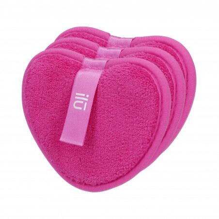 Hot Pink Makeup Remover Pads 3 Pieces