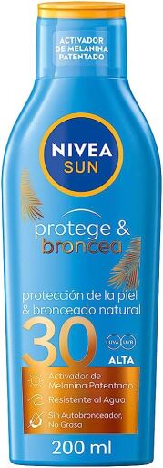 Sun Protects &amp; Tans Solar Milk 200 ml