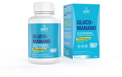 Diet Prime Glucomannan 90 Capsules