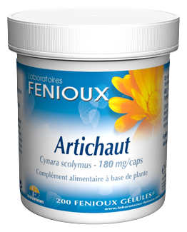 Artichaut 180 mg x 200 Capsules