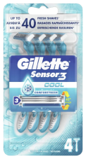 Sensor3 Cool Disposable Razor 4 Units