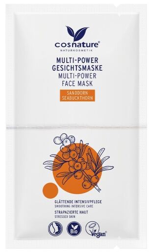 Multi Power Organic Sea Buckthorn Facial Mask 2 x 8 ml