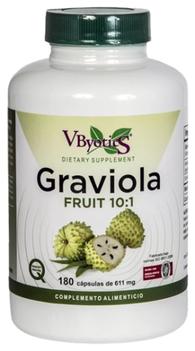 Graviola Fruit 10:1 180 Capsules