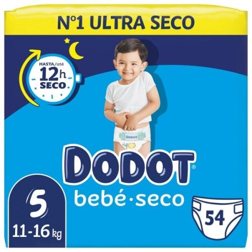 Dry Baby Diapers T5 11-16Kg 54 Units