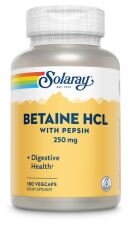 Betaine HCL Pepsin 250 mg 180 Capsules